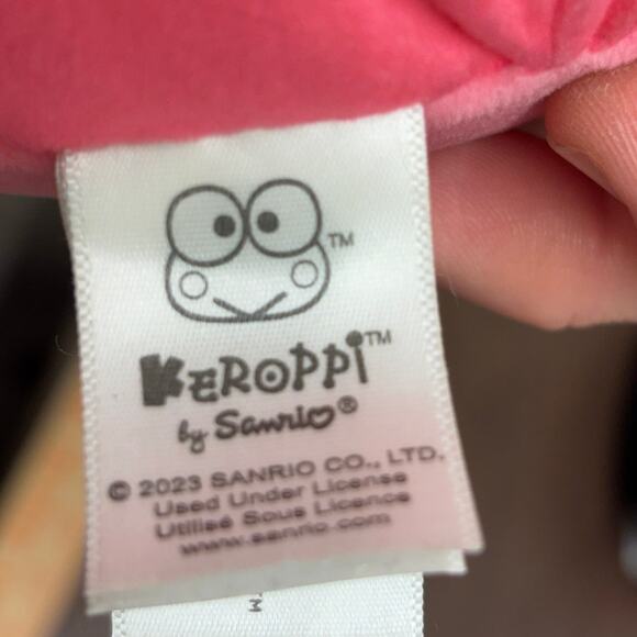 Squishmallows Hello Kitty 6.5" Keroppi & Chococat Blue Ribbon Sanrio (Lot of 2) - Picture 7 of 8